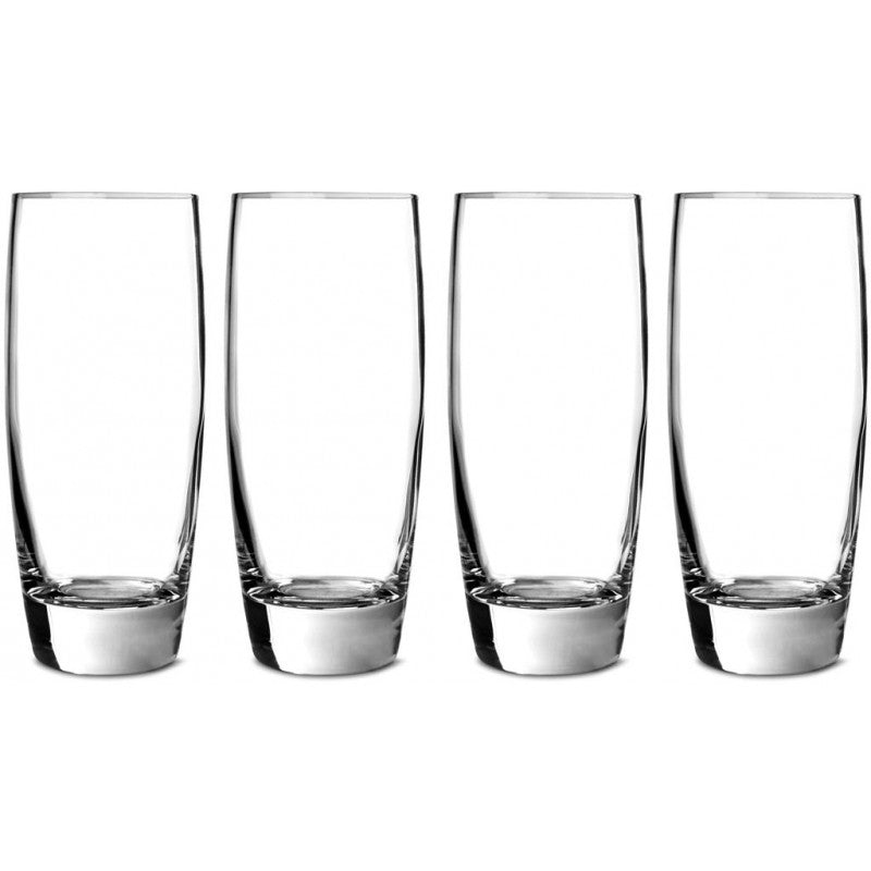 Luigi Bormioli Michelangelo Masterpiece Hiball Tumbler Set of 4