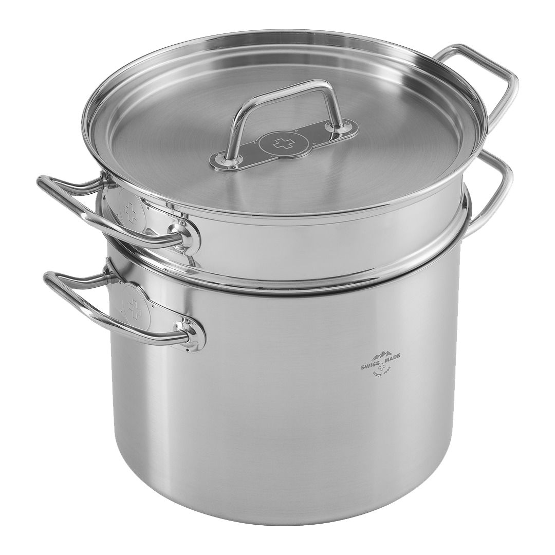 Kuhn Rikon Montreux Pasta Pot with insert 22 cm  6.5 Lt 37297