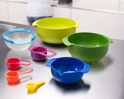 Joseph Joseph Nest Plus 9 Piece Bowl Set Multicolour 40031