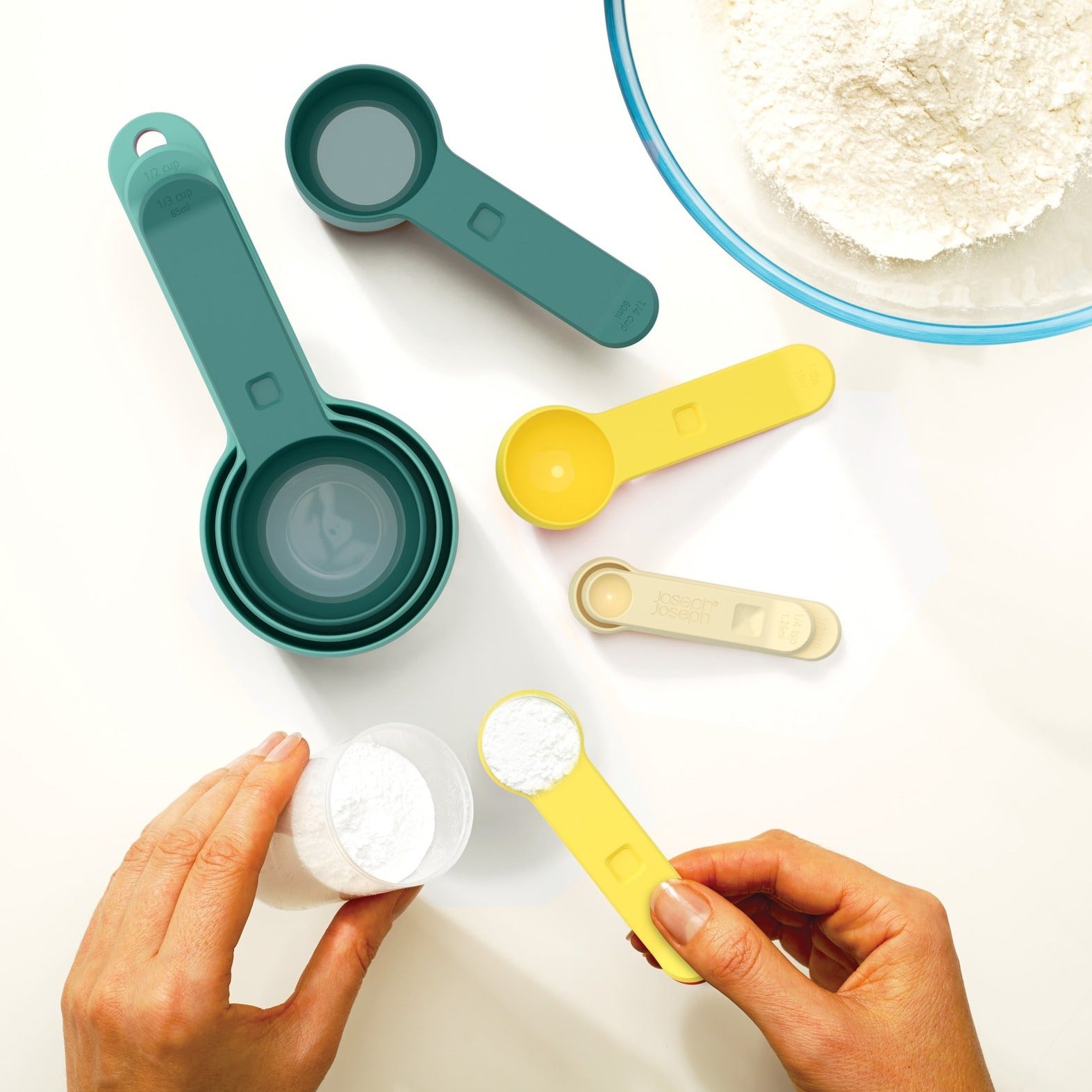 Joseph Joseph Nest Measure Measuring Cups Opal 40077