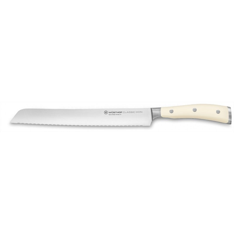NEW - Wusthof Classic Ikon Creme Bread knife 23cm