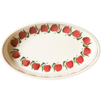 Nicholas Mosse Apple - Medium Oval Oven Dish