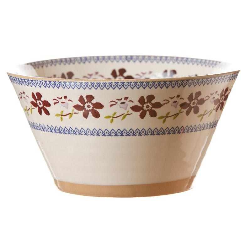 Nicholas Mosse Clematis - Large Angled Bowl