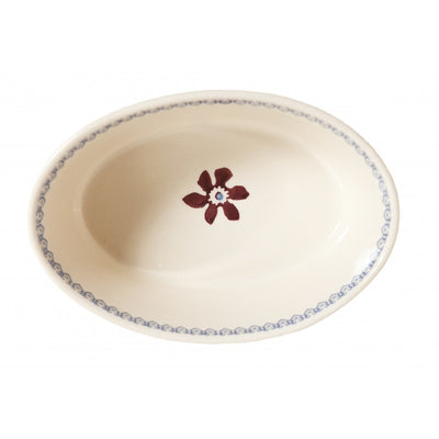 Nicholas Mosse Clematis - Small Individual Oval Pie Dish