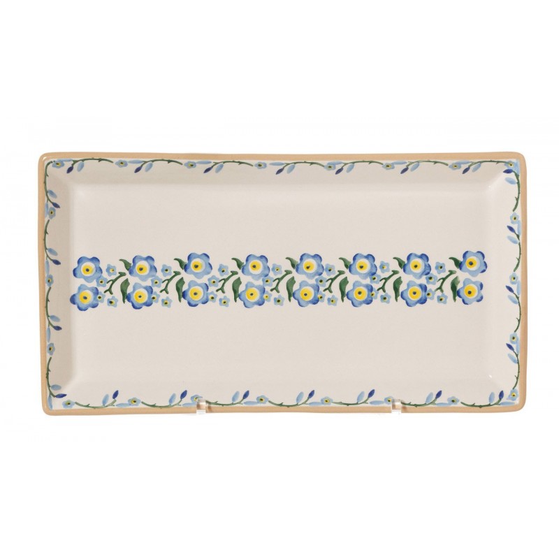 Nicholas Mosse Forget Me Not - Large Rectangular Serving Dish