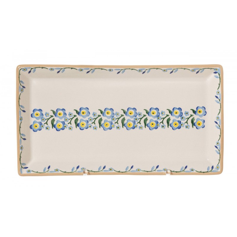 Nicholas Mosse - Forget Me Not - Large Rectangular Plate