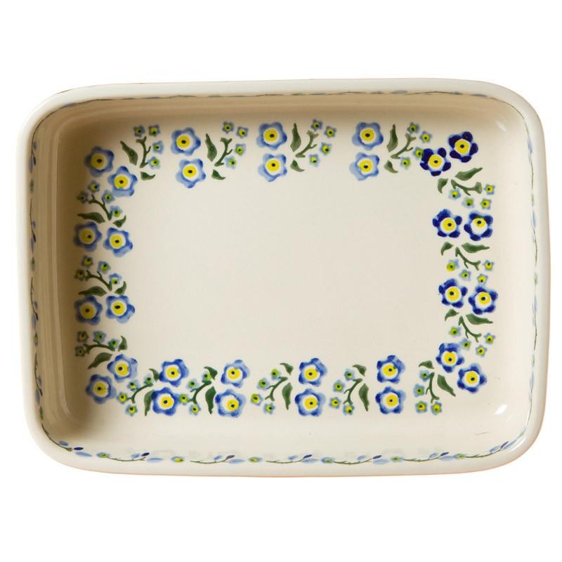 Nicholas Mosse - Forget Me Not - Large Rectangular Oven Dish