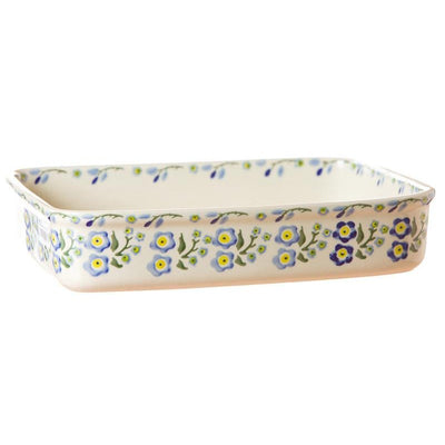 Nicholas Mosse - Forget Me Not - Large Rectangular Oven Dish