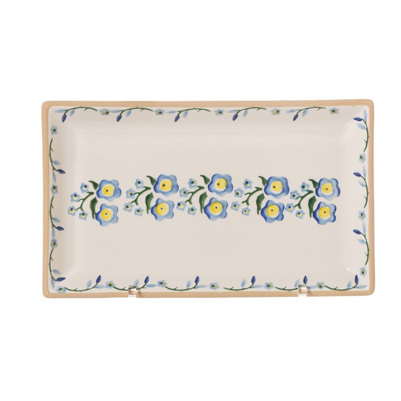 Nicholas Mosse Forget Me Not - Medium Rectangular Plate