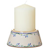 Nicholas Mosse Forget Me Not - Reversible Candle Stick with Candle