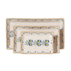 Nicholas Mosse Forget Me Not - Set of 3 Rectangular Plates