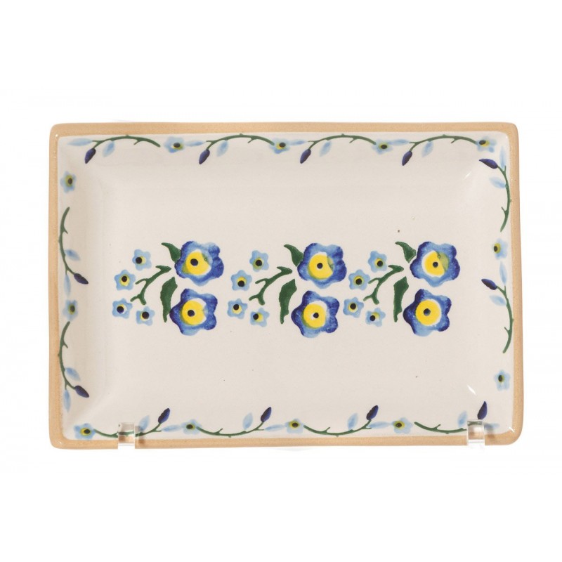 Nicholas Mosse Forget Me Not - Small Rectangular Serving Dish