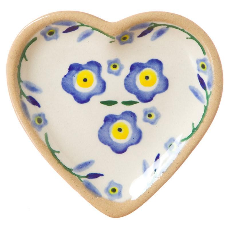 Nicholas Mosse - Forget Me Not - Tiny Heart Plate
