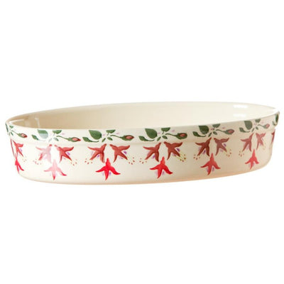 Nicholas Mosse - Fuchsia - Medium Oval Oven Dish