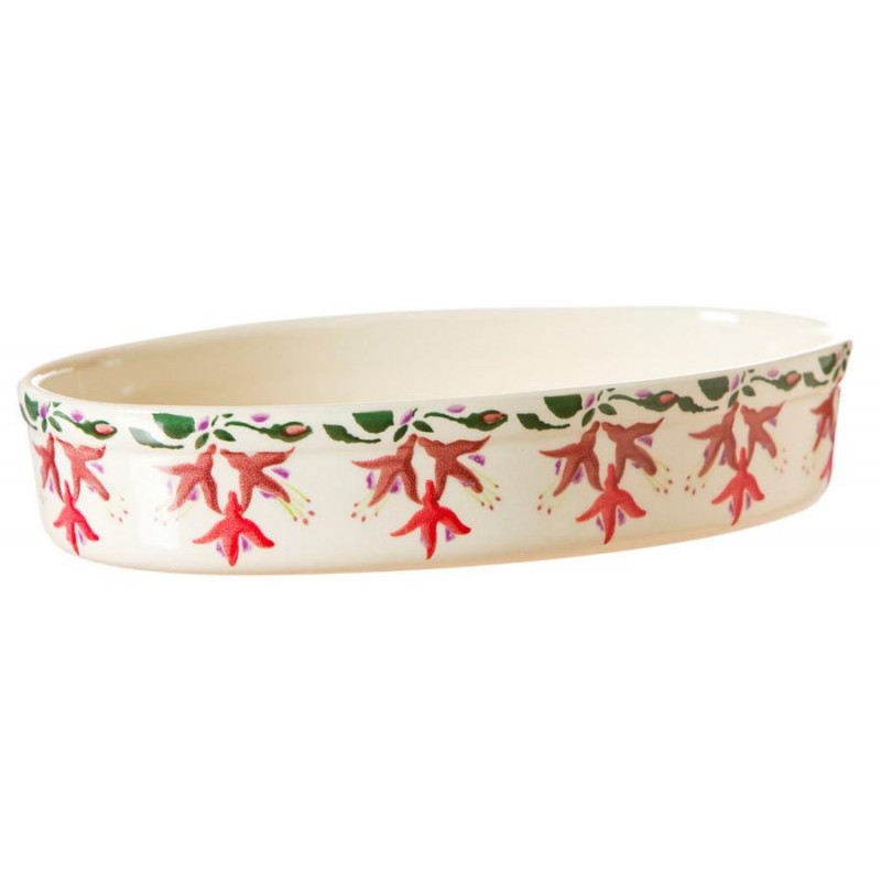 Nicholas Mosse - Fuchsia - Small Oval Oven Dish