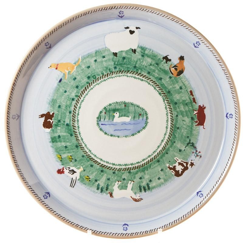 Nicholas Mosse Landscape Assorted Animals - Presentation Platter