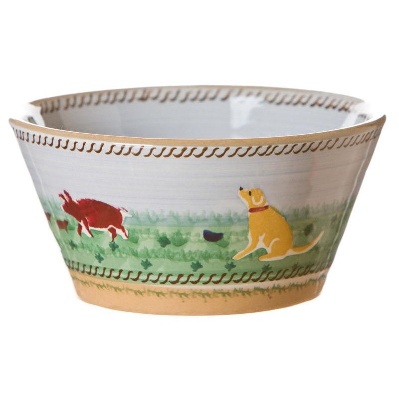 Nicholas Mosse Landscape Assorted Animals - Small Angled Bowl