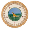 Nicholas Mosse Landscape Dog - Round Trivet