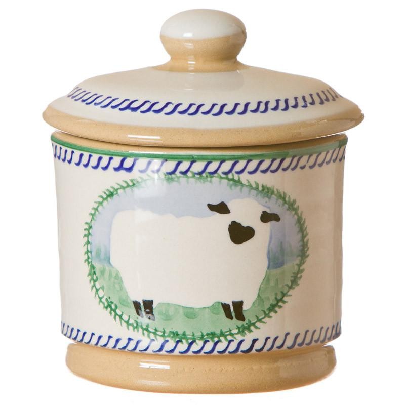 Nicholas Mosse Landscape Sheep - Lidded Sugar Bowl
