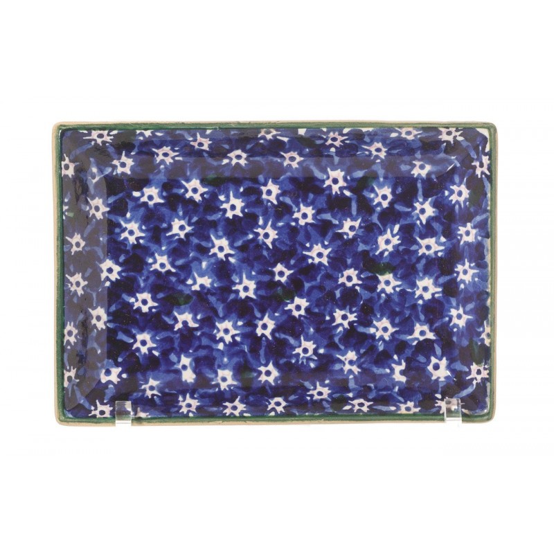 Nicholas Mosse - Lawn Dark Blue - Small Rectangle Plate