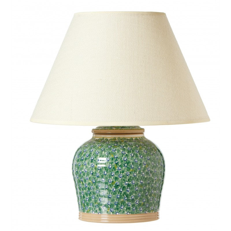 Nicholas Mosse - Lawn Green - 7 Inch Lamp with Shade