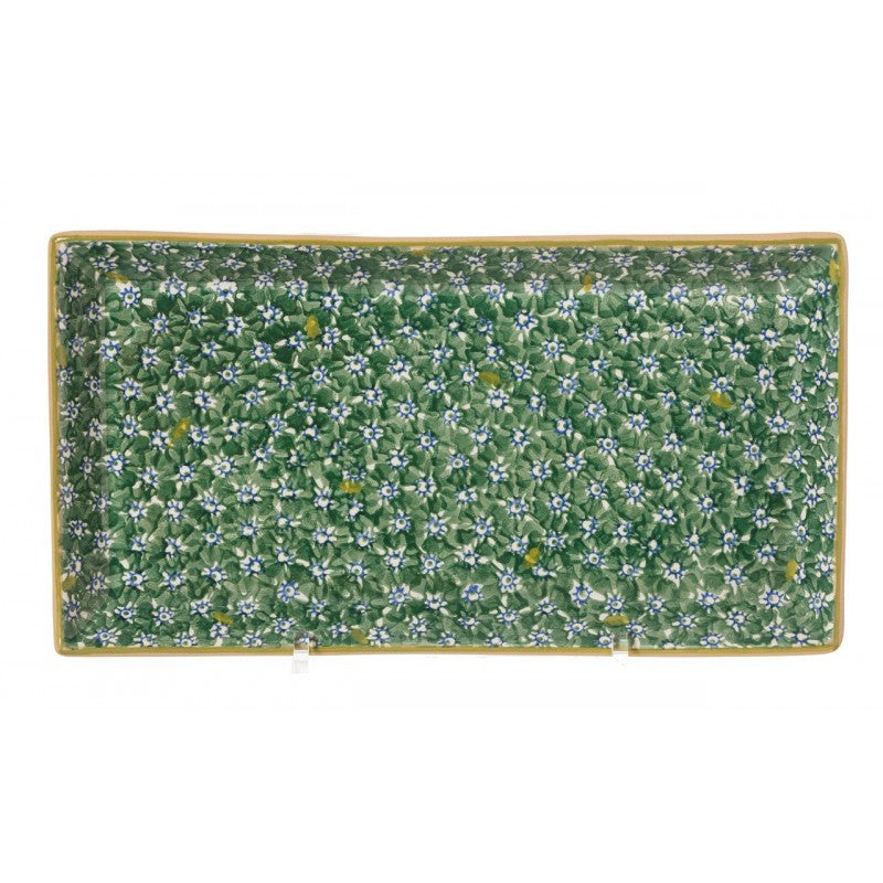 Nicholas Mosse - Lawn Green - Large Rectangle Plate
