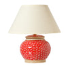 Nicholas Mosse - Lawn Red - 5 Inch Lamp with Shade