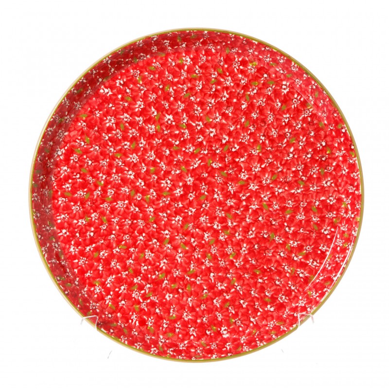 Nicholas Mosse Lawn Red - Presentation Platter