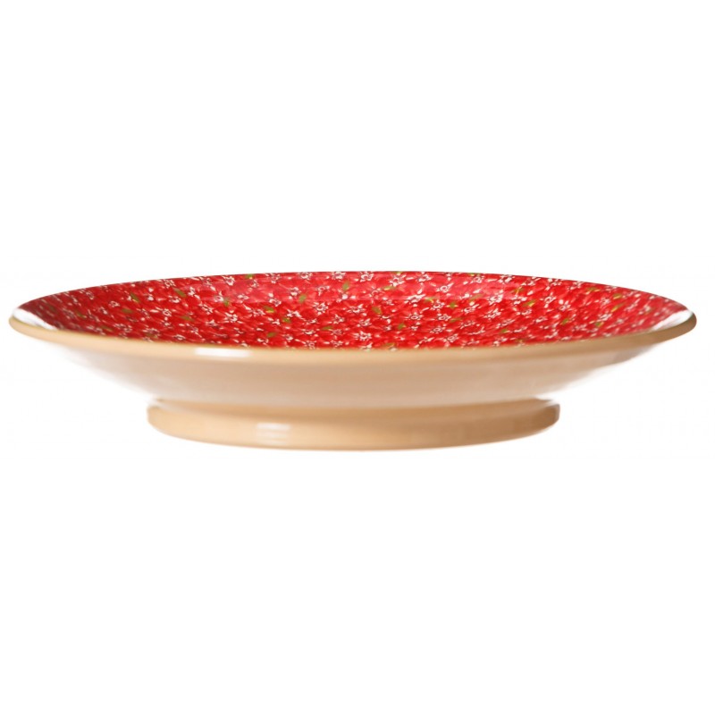 Nicholas Mosse Lawn Red - Shallow Dish