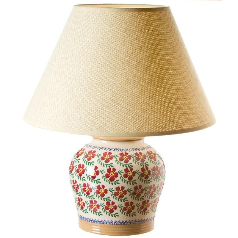 Nicholas Mosse - Old Rose - 7 Inch Lamp with Shade