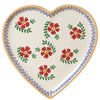 Nicholas Mosse Old Rose - Medium Heart Plate