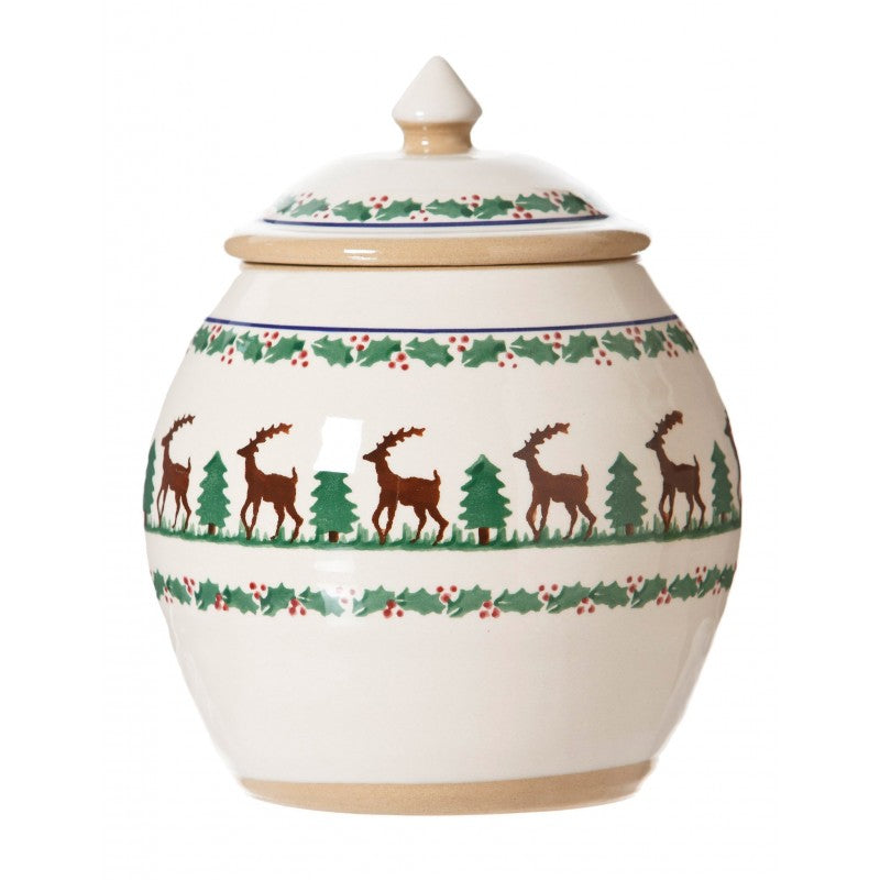 Nicholas Mosse Reindeer - Cookie Jar