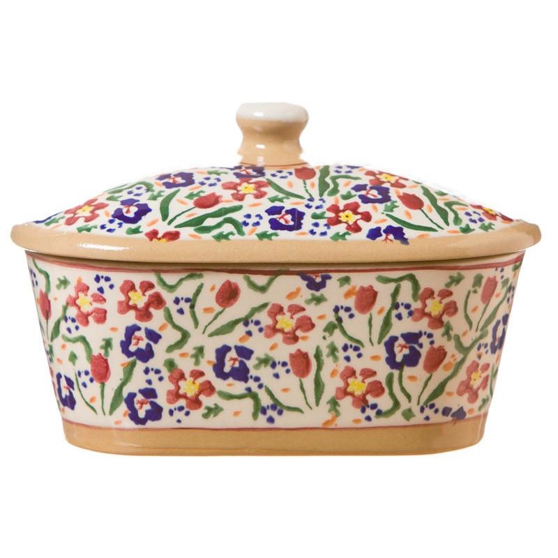 Nicholas Mosse - Wild Flower Meadow - Covered Butter Dish