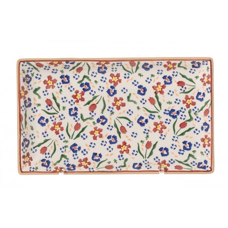 Nicholas Mosse Wild Flower Meadow - Medium Rectangular Serving Dish