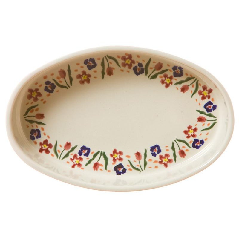 Nicholas Mosse Wild Flower Meadow - Small Oval Oven Dish