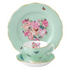 Royal Albert Miranda Kerr Blessings 3 Piece Set Teacup Saucer and Plate