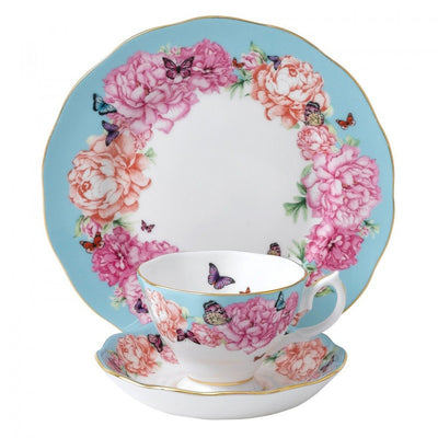 Royal Albert Miranda Kerr Devotion 3 Piece Set Teacup Saucer and Plate