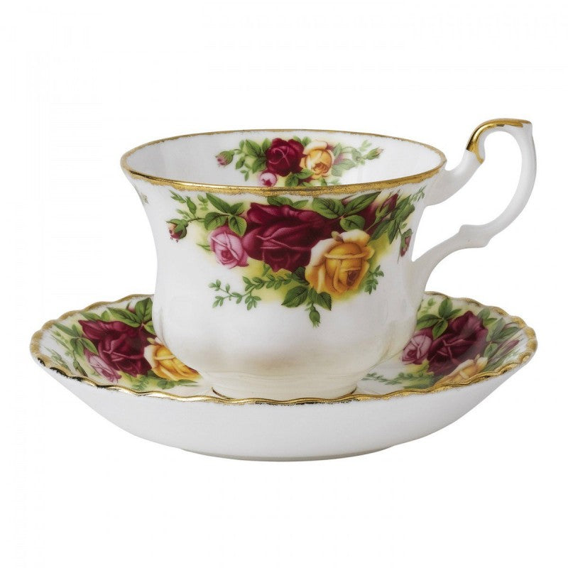 Royal Albert Old Country Roses Tea Cup and Saucer Set of 4