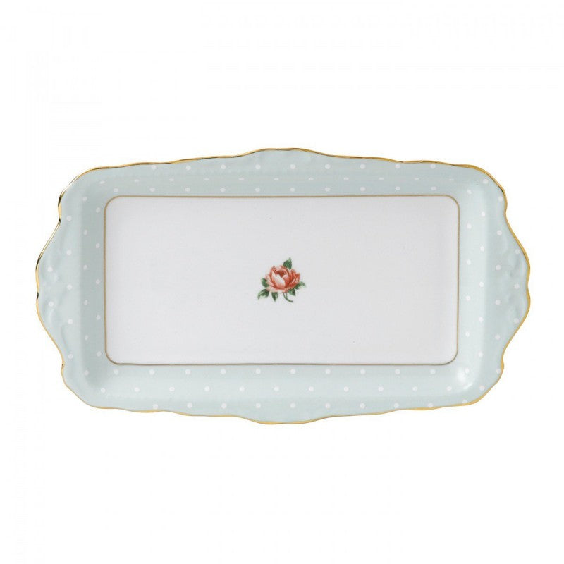 Royal Albert Polka Rose Sandwich Tray