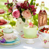 Royal Albert Polka Rose Teacup and Saucer Set of 4