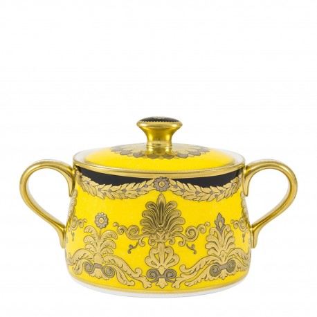 Royal Crown Derby Amber Palace Covered Sugar Large