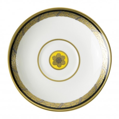 Royal Crown Derby Amber Palace Cream Soup Saucer 16cm