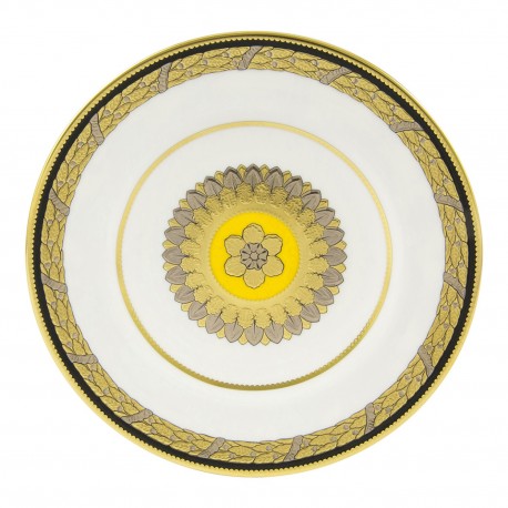 Royal Crown Derby Amber Palace Plate 16cm