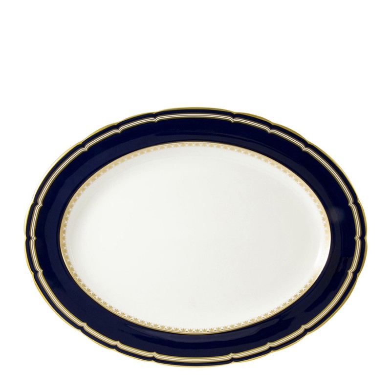 Royal Crown Derby Ashbourne Oval Dish Large 41.75cm