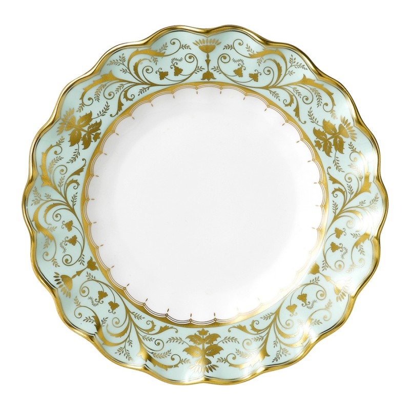 Royal Crown Derby Darley Abbey Fluted Dessert Plate 22cm