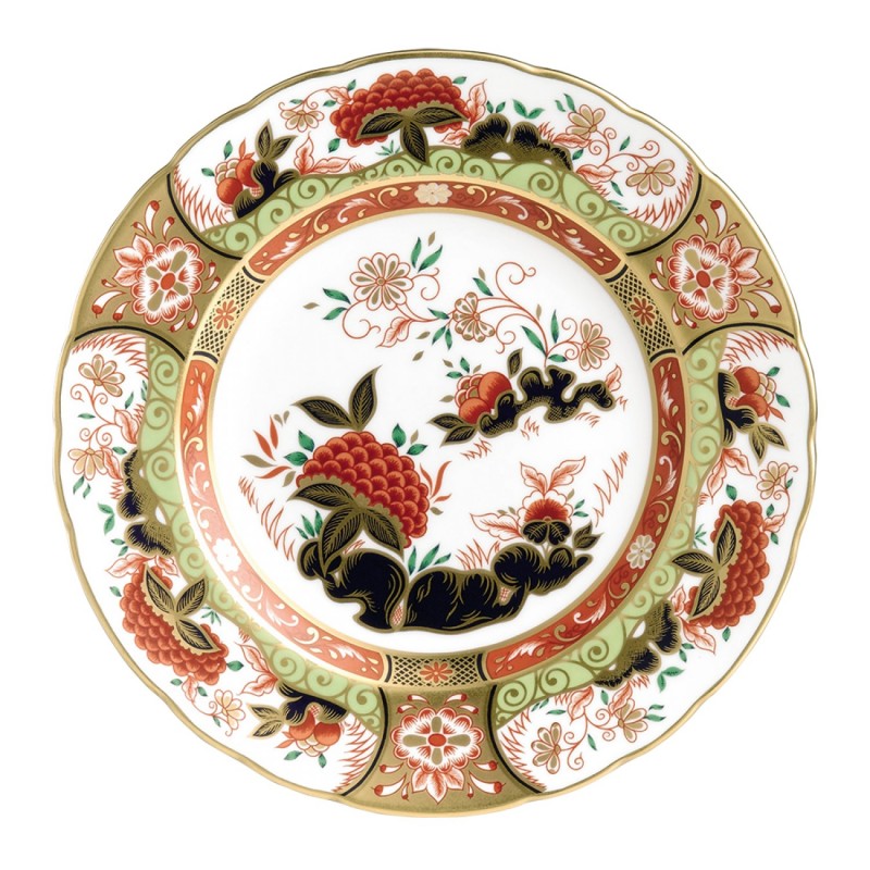 Royal Crown Derby Derby Golden Peony Plate 20cm