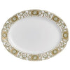 Royal Crown Derby Derby Panel Green Oval Dish 38cm