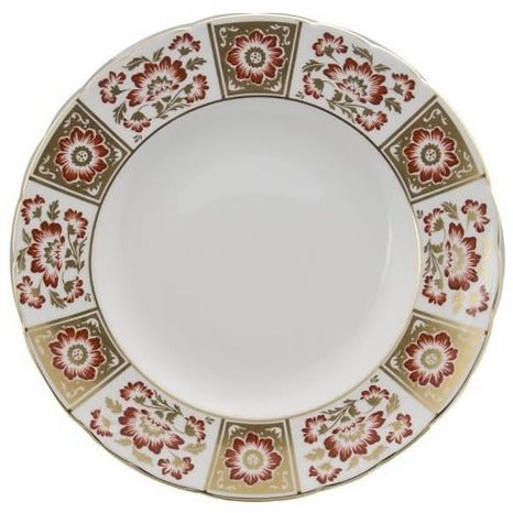 Royal Crown Derby Panel Red Dinner Plate