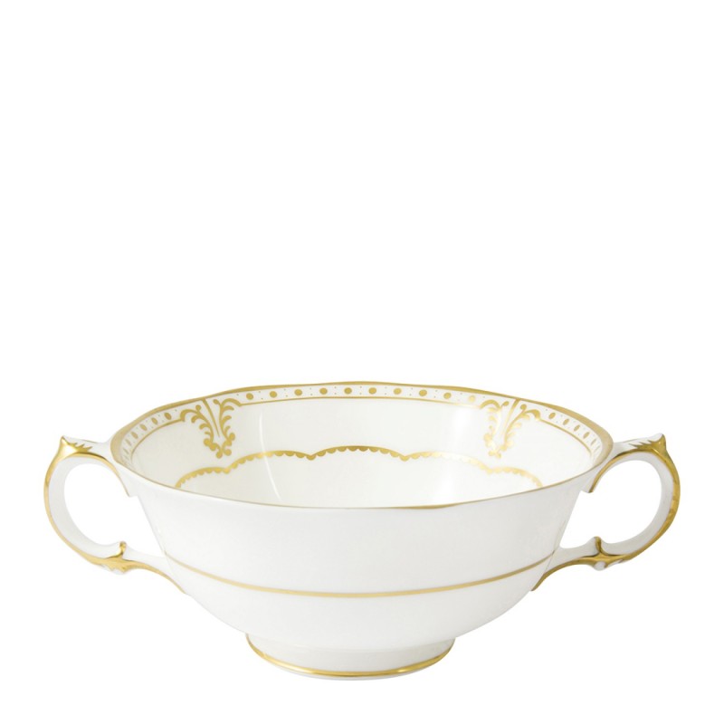 Royal Crown Derby Elizabeth Gold Cream Soup Cup