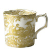 Royal Crown Derby Gold Aves Coffee Cup